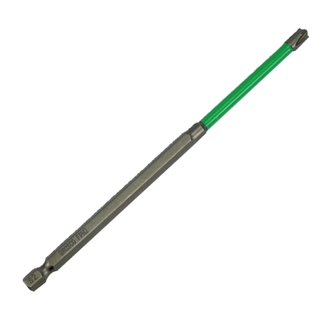 [Bán lẻ] Mũi vít vặn ốc CB FPH2 x 150mm bằng thép S2 (vỉ 10 cái) Brosco BRE55FPH2150