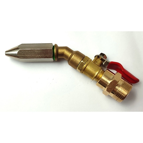 Béc rửa máy lạnh cong - béc Inox 5cm Bigtools 9008991