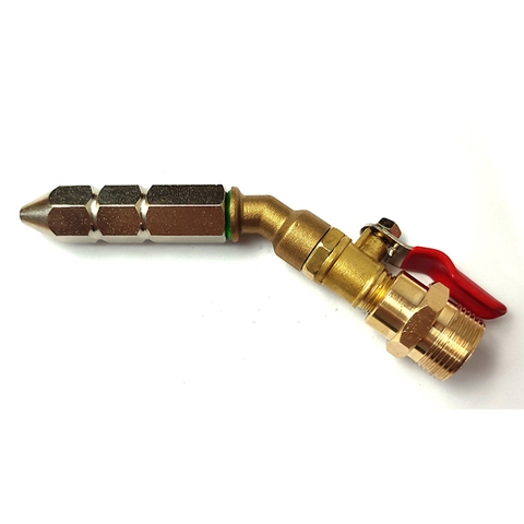 Béc rửa máy lạnh cong - béc Inox 6.5cm Bigtools 9008992