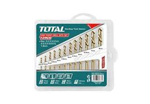 Bộ 12 mũi khoan kim loại Total TACSD0125