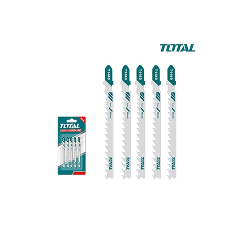 Bộ 5 lưỡi cưa lọng gỗ 6 răng Total TAC51144D