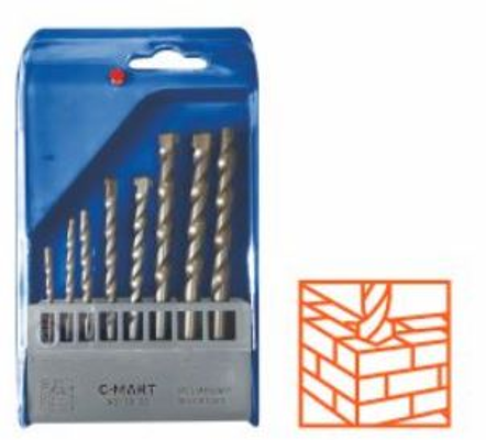 Bộ mũi khoan bê tông 8PCS Cmart A0119-08