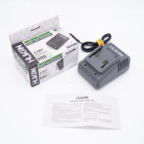 Bộ sạc pin nhanh 21v 2A Gen 2 Hukan HM21-G2ADT2020A