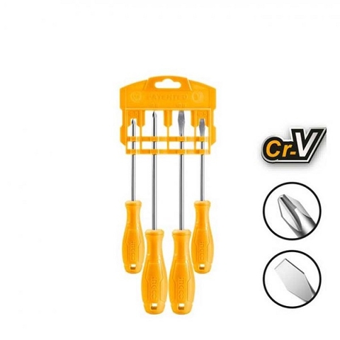 Bộ tua vít 4 chi tiết Ingco HKSD0458