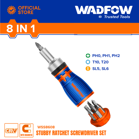 Bộ tua vít 8 trong 1 Wadfow WSS8608