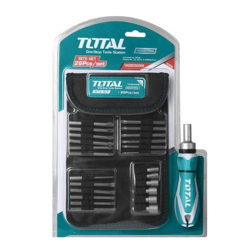 Bộ tua vít đủ món Total TACSD30266