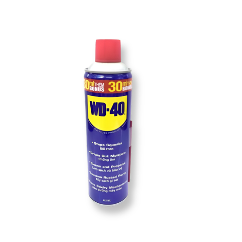 Dầu bôi trơn tẩy gỉ sét đa năng 412ml Aerosol WD-40 840241