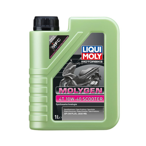 Dầu nhớt xe máy 4T 10W40 Molygen Scooter 1L Liqui Moly 21719