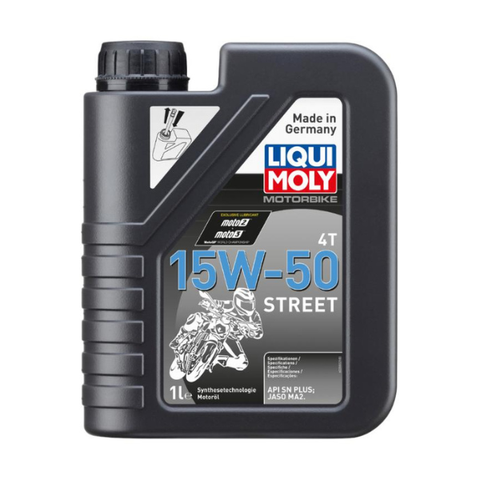 Dầu nhớt xe máy 4T 15W50 Street Liqui Moly 2555