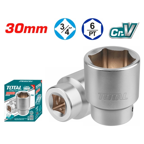 Đầu tuýp lục giác 3/4 inch size 30mm Total THHAST34301