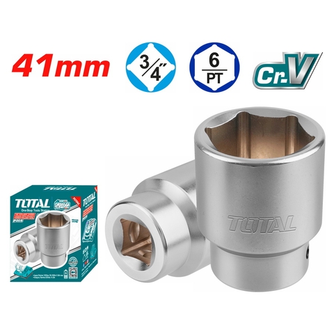 Đầu tuýp lục giác 3/4 inch size 41mm Total THHAST34411