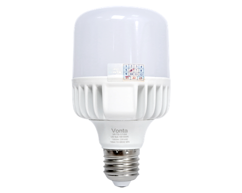 Đèn led Bulb trụ 6500K ( nhôm đúc )Vonta