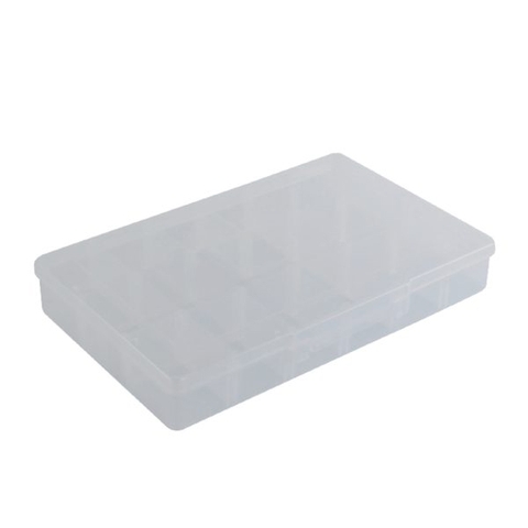 Hộp nhựa đựng vít 18 ngăn có thể  tháo rời được kích thước 31x20x4.5cm Kendo 90225