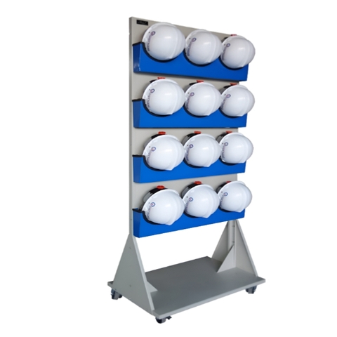 Kệ treo nón bảo hộ lao động 12 cái Ally QT-BBH01-12
