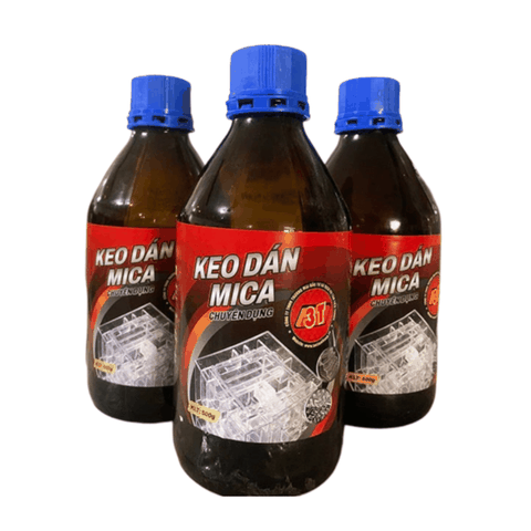 Keo lạnh dán mica không khói trong suốt 3T