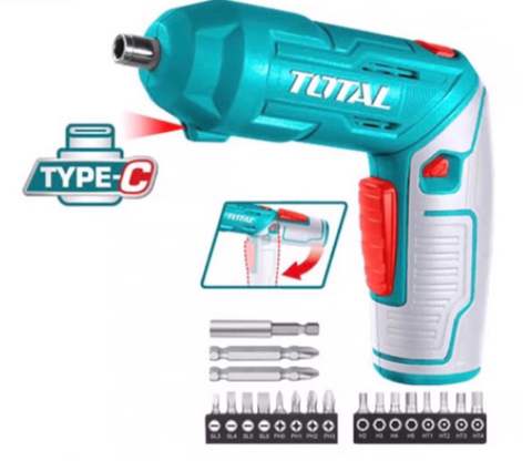 Máy bắn vít  dùng pin 4V Total TSDLI0442