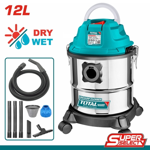 Máy hút bụi 12L-1000W Total TVC12202