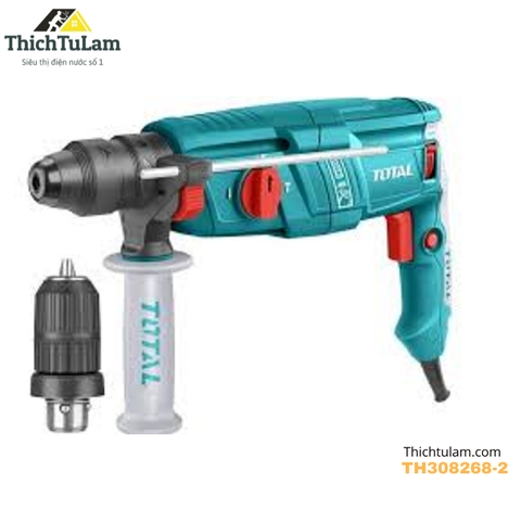 Máy khoan bê tông điện 3 chức năng 800W Total TH308268-2