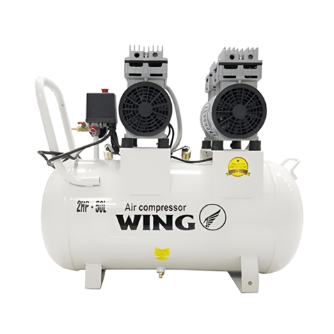 Máy nén khí không dầu giảm âm Wing TW-OF750X2-50L