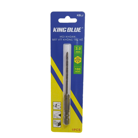 Mũi khoan tường không tắc kê Kingblue KBLJ-03x100