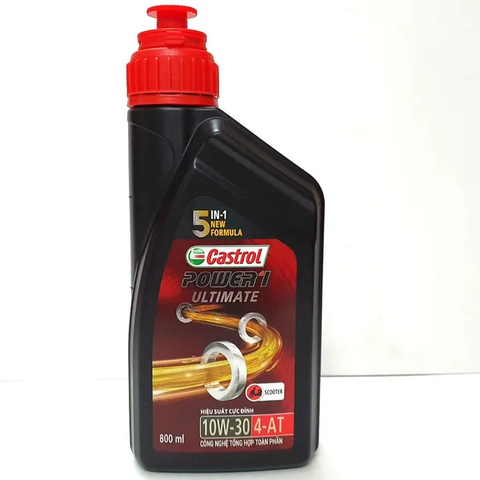 Nhớt dành cho xe ga đời mới Castrol Power 1 ULTIMATE Scooter 10W30