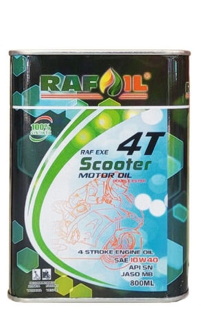 Nhớt dành cho xe ga Rafoil Scooter 4T tổng hợp 10W40 SN