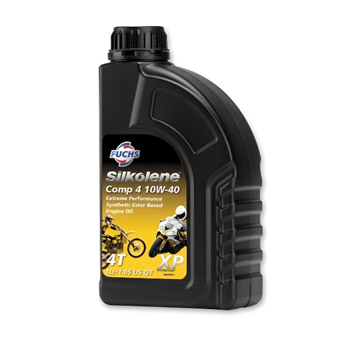 Nhớt dành cho xe số, tay côn Fuchs Silkolene Comp 4 10W40 XP