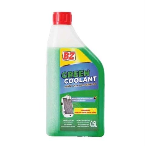 Nước làm mát loại màu Xanh 500ML BZ Green Coolant