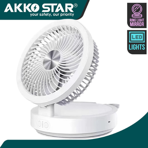 Quạt để bàn pin có led AKKO STAR 53920