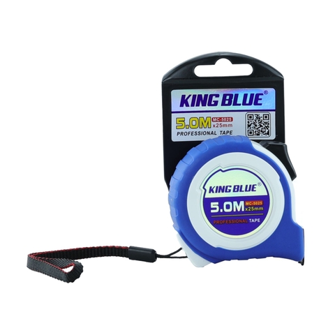 Thước cuộn 5m 2 mặt hệ met Kingblue MC-50.25