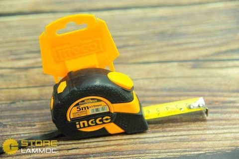 Thước cuộn tự dừng 5mx19mm Ingco HSMT08052