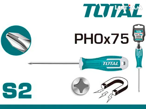 Tua vít bake 4 cạnh Total THT26PH0075