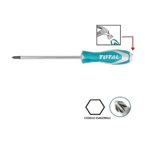 Tua vít dẹp đóng xuyên Total 6.5mm dài 100mm-150mm