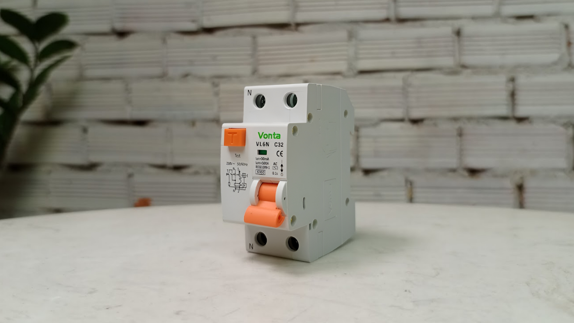 CB chống giật và quá tải( RCCB ) 2P 30mA Vonta
