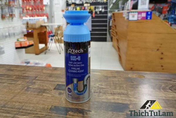 Cách Vệ Sinh Đường Ống Rửa Chén Tại Nhà Với Otech BX-6