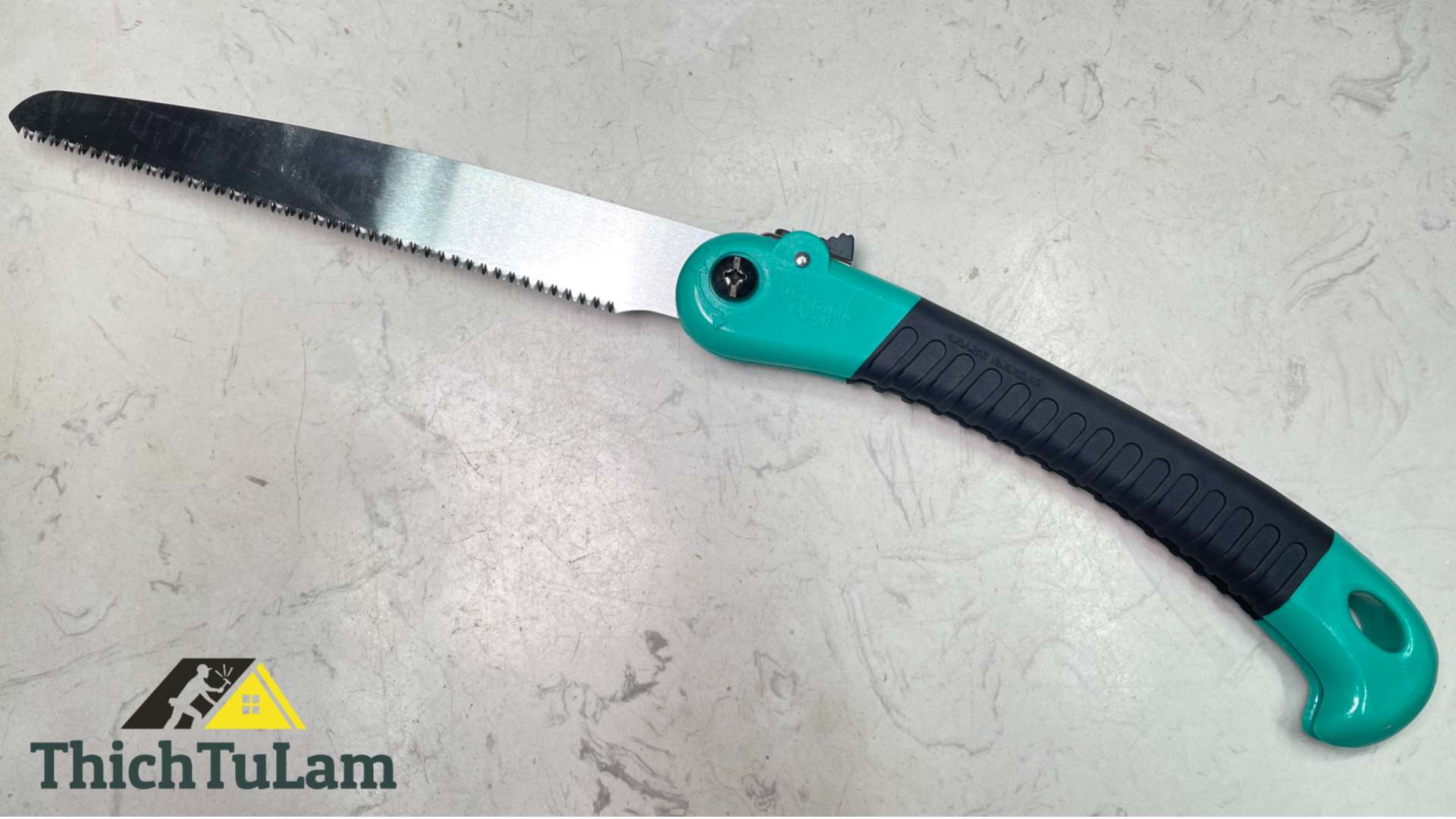 Cưa cắt cành xếp gọn dài 210mm cán xanh Buddy BC0069
