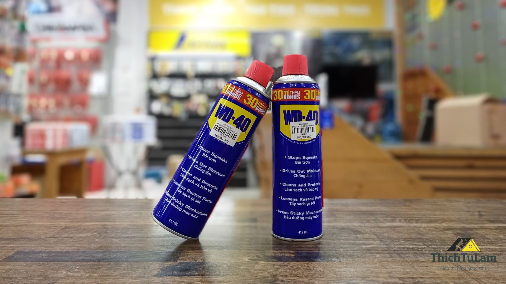 Dầu bôi trơn đa năng 412ml Aerosol WD-40 840241